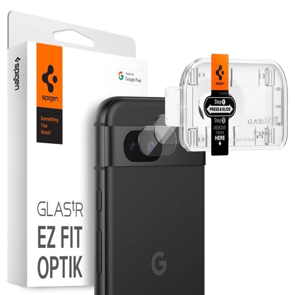 Spigen Optik.tR EZ Fit kamerabeskytter til Google Pixel 8A - 2 stk.