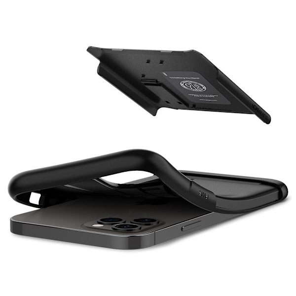SPIGEN SLIM ARMOR IPHONE 12 PRO MAX SVART