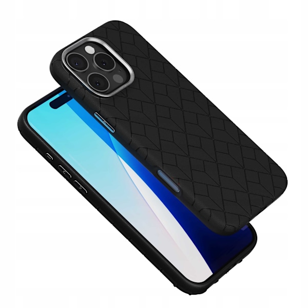 Spacecase Case Cover Till Iphone 16 Pro Max Black För Magsafe