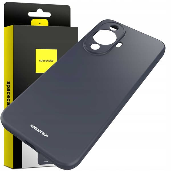 Spacecase Silikonfodral För Huawei Nova 11 12S Svart Skydd