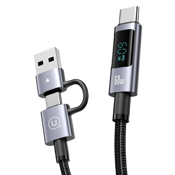 USAMS 60W 6in1 digital displaydatakabel Sufeng Series 2M (SJ736)
