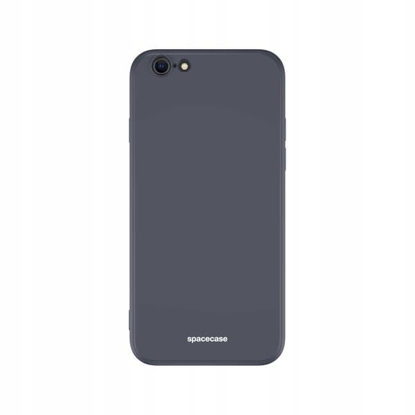 Spacecase Silikonfodral För Iphone 7 8 Se Svart Skyddskål