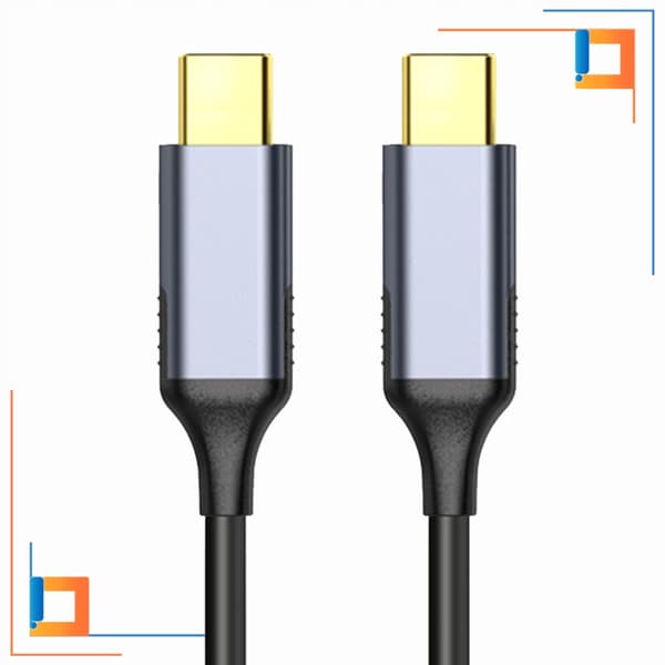 CO2-KABEL USB-C SNABBLADDNING THUNDERBOLT 4 40GBPS 240W USB TYP C 8K 1M