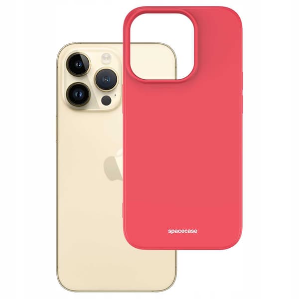 Spacecase Silikonfodral Till Iphone 14 Pro Red