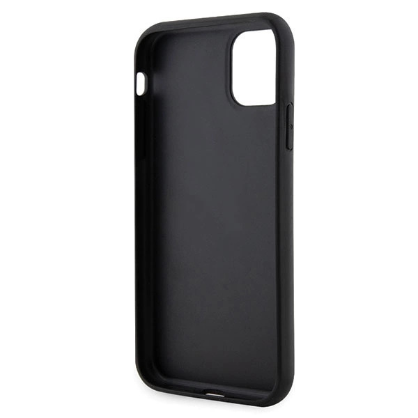 KARL LAGERFELD GLITTER CHOUPETTE PATCH COVER TIL IPHONE 11 / XR - SØLV