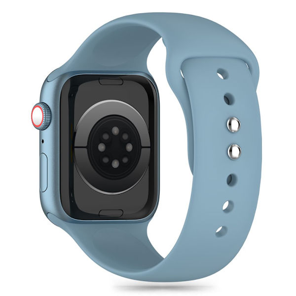 TECH-PROTECT SILIKONE APPLE WATCH 4 / 5 / 6 / 7 / 8 / 9 / SE / ULTRA 1 / 2 (42 / 44 / 45 / 49 MM) VINTERBLÅ