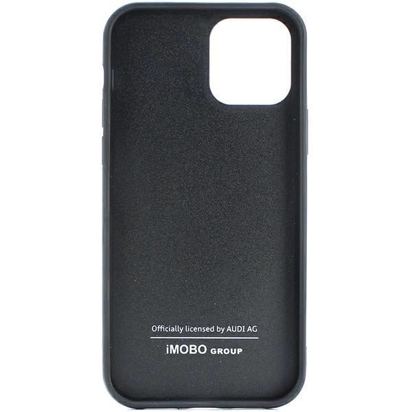 AUDI CARBON FIBER COVER TIL IPHONE 12 / IPHONE 12 PRO - SORT