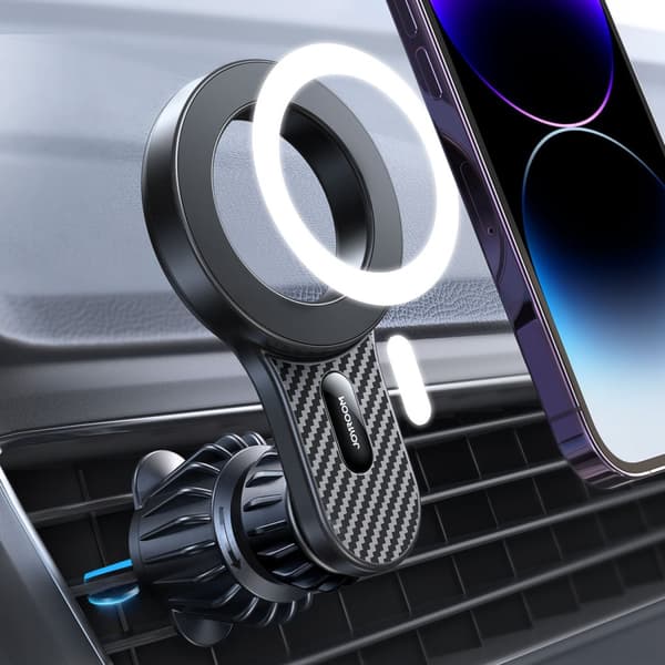 JOYROOM MAGNETISK BILHOLDER TIL IPHONE MED MAGSAFE SORT