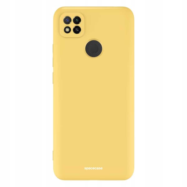 Spacecase Silikonfodral För Xiaomi Redmi 9C Yellow