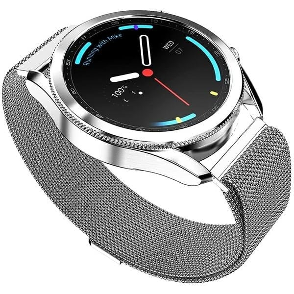 Mercury Mesh Apple Watch-rem 38/40/41 mm silver/silver