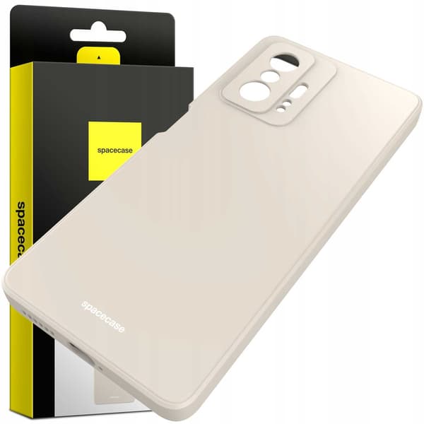 Spacecase Silikonfodral För Xiaomi 11T 11T Pro Bone