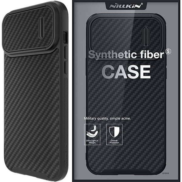 NILLKIN CASE CAMERA COVER TIL IPHONE 14 PRO MAX SORT