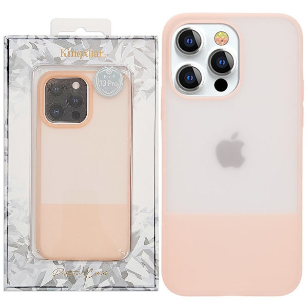 KINGXBAR CASE COVER CASE TIL IPHONE 13 PRO MAX PINK