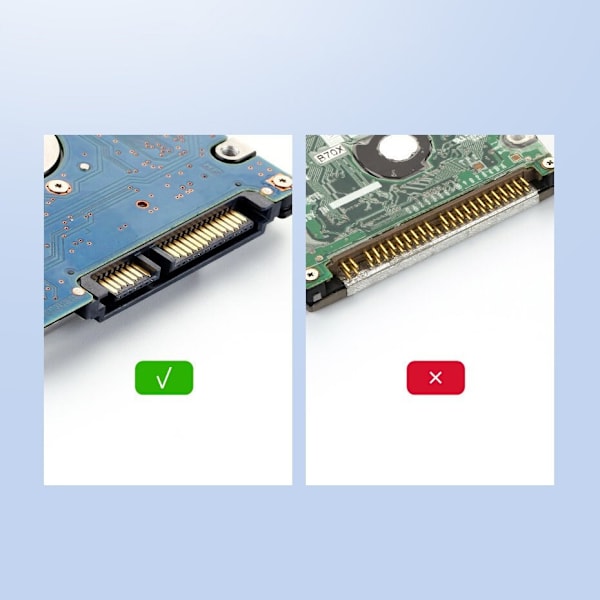 Ugreen HDD SSD-stasjonsdeksel SATA 2.5 USB 3.2 Gen 1 (5 Gbps) micro USB SuperSpeed+ 0,5 m kabel svart (US221 30848)