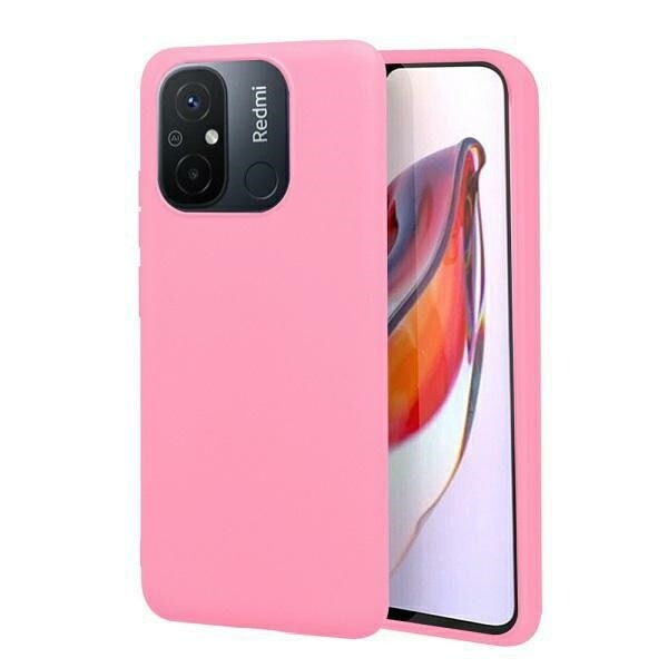Beline Candy Xiaomi 12C Fodral ljusrosa/ljusrosa