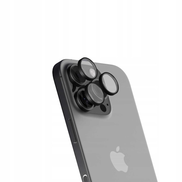Spacecase Härdat Glas Quickfit-Kamera För Iphone 16 Pro Max Black