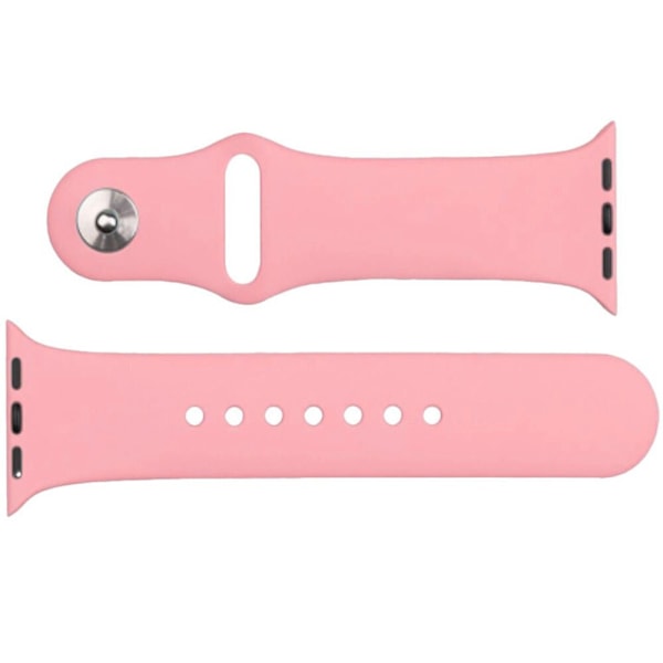Silikonrem APS silikonrem for klokke Ultra / 8 / 7 / 6 / 5 / 4 / 3 / 2 / SE (49 / 45 / 44 / 42mm) armbåndsur Armbånd rosa