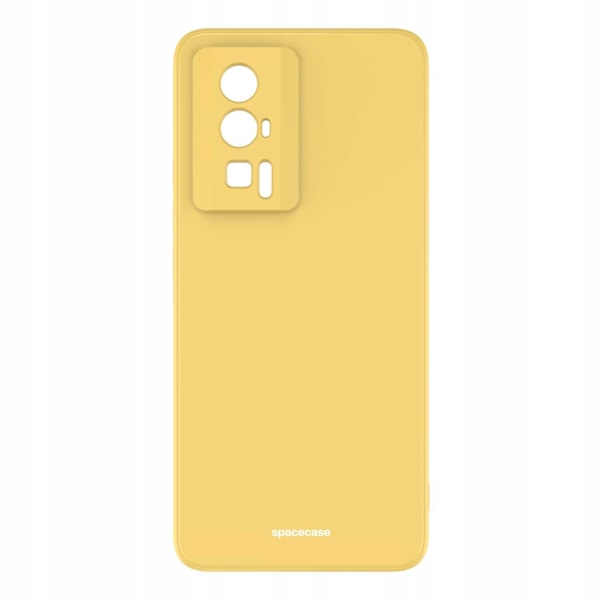 Spacecase Silikonfodral För Poco F5 Pro Yellow