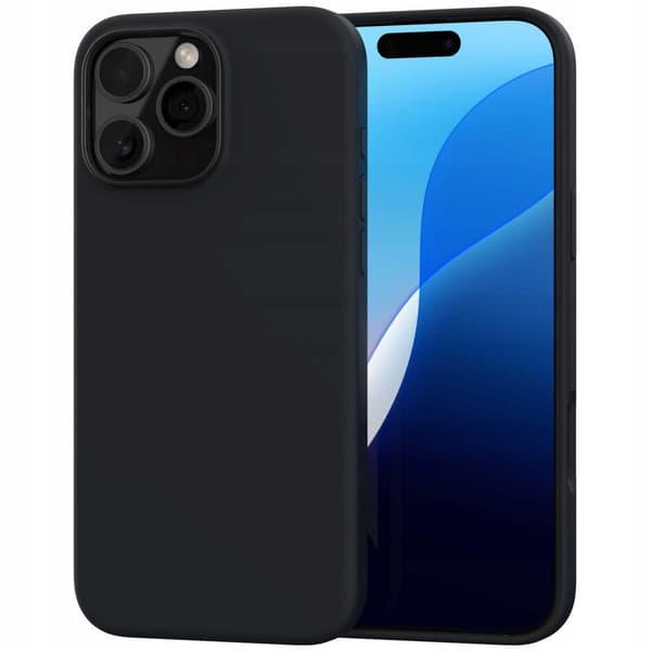 Spacecase Case Cover Till Iphone 16 Pro Max Black För Magsafe
