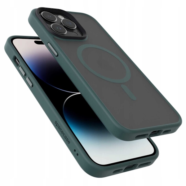 Spacecase Hybrid Case För Iphone 14 Pro Max Mörkgråt
