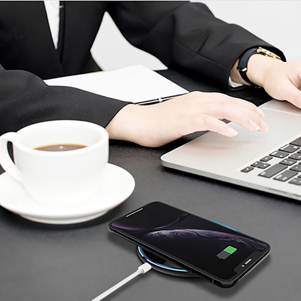 TECH-PROTECT QI15W-C1 TRÅDLØS LADER 15W SORT