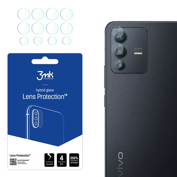 VIVO V23 5G - 3MK OBJEKTIVBESKYTTELSE