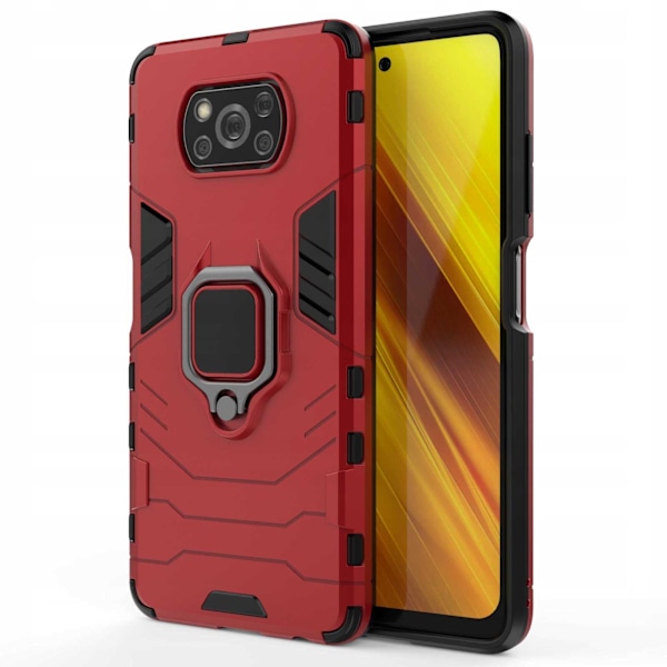 Spacecase Case Cover För Poco X3 Nfc Pro Red