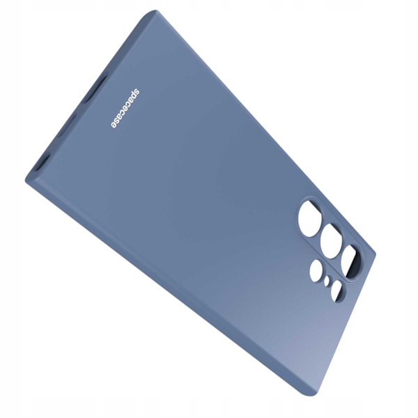 Spacecase Silikonecase Galaxy S24 Ultra Case Blått Skydd