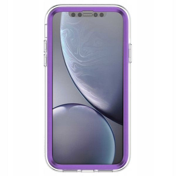 Spacecase Case Cover För Iphone Xr Marble 360 Lila