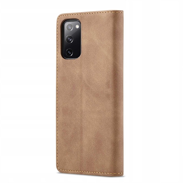 Spacecase Pålånsfodral För Galaxy S20 Fe Brunt Skydd