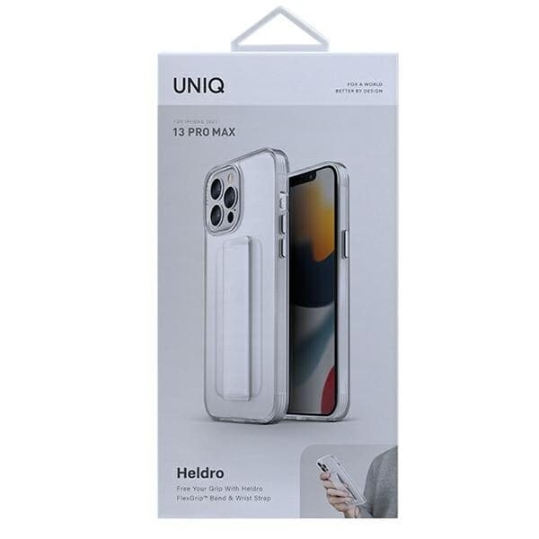 UNIQ HELDRO ETUI TIL IPHONE 13 PRO MAX - GENNEMSIGTIG