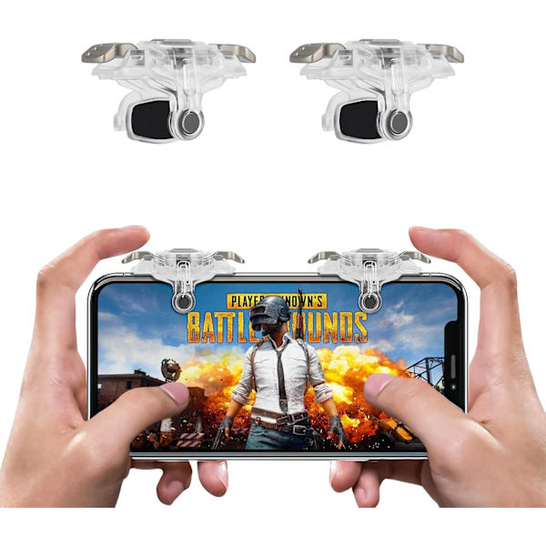 PUBG Mobile Game Controller Trigger, [2021 Uppgraderad Version] Trig