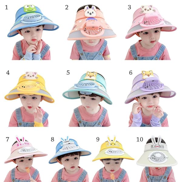 Fläkt Solhatt Sport Cap 3 3 3