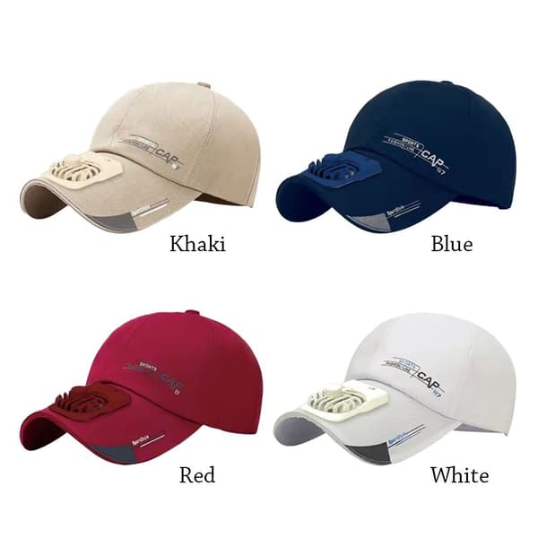 Fläkt Solhatt Sport Cap KHAKI Khaki