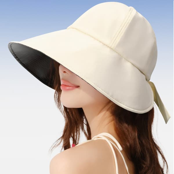 Solhatt med bred brätte - M (56-58 cm) Kaki