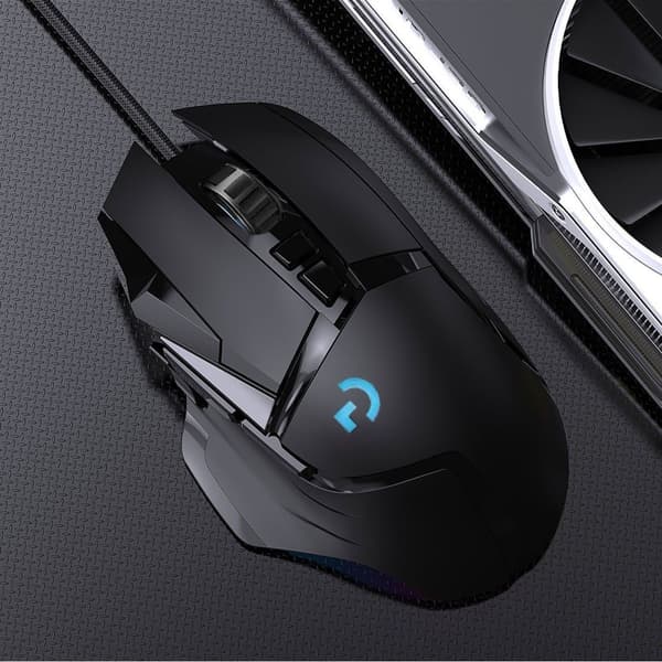 G502 högpresterande trådad spelmus