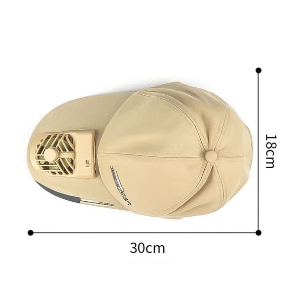 Fläkt Solhatt Sport Cap KHAKI Khaki
