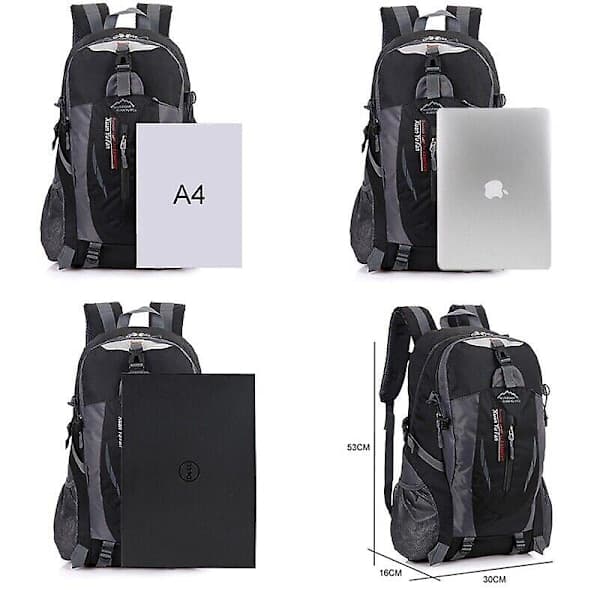 Large Waterproof Backpack 40L Bag Camping Hiking Outdoor Travel Backpack