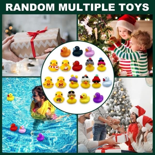 24-pack Julkalender med Gummiankor 13