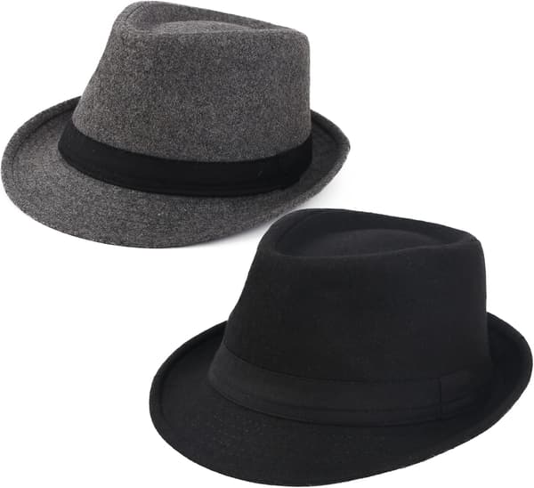 esh Unisex Klassisk Trilby Fedora Hatt