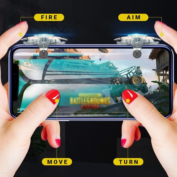 PUBG L1R1 Mobilspel Controller Trigger Pull Mobil Pho
