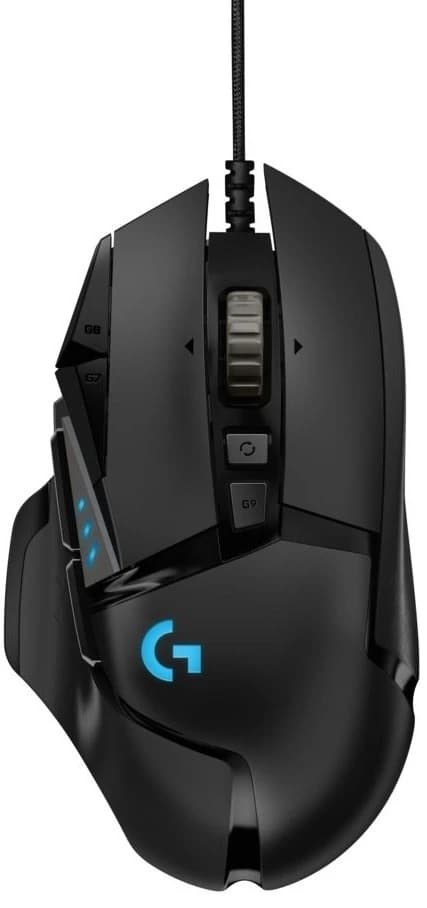 Logitech G502 HERO High Performance Gaming Mouse Svart 121