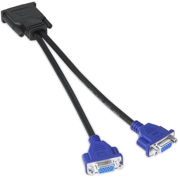 Videokabel DMS 59 till Dubbel VGA Adapter