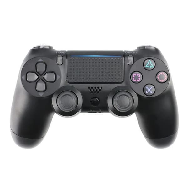 PS4 Spelkontroll för PC, Trådlös Bluetooth, Vibration, Kompatibel med Steam, Android Mobil, Tablet och Värd (B)