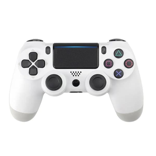 PS4 Spelkontroll för PC, Trådlös Bluetooth, Vibration, Kompatibel med Steam, Android Mobil, Tablet och Värd (A)