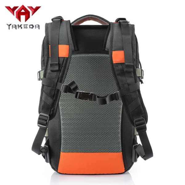 Yakoda Outdoor Survival Tactical Backpack Molle Extended Large Capacity Warning Backpack Kf-078 Grey All yards