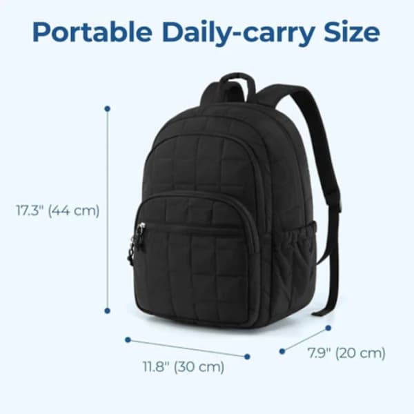 Laptop Backpack with Large Capacity, Spacious Computer Backpack for Business, School, Travel Beige Beige Beige