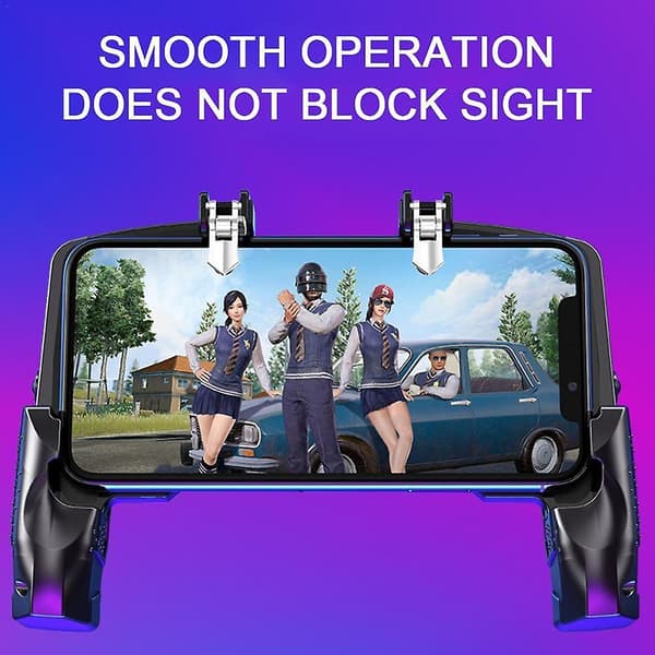 K21 Kontroller För Pubg Mobilspel Shooter Trigger Eldknapp För Ios Android Telefon Gamepad Joystick Pugb Hjälphållar handle with Walking