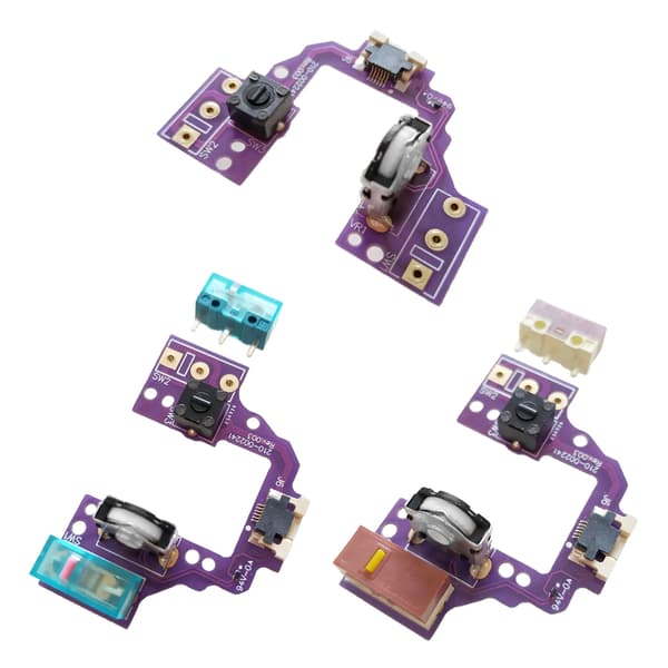 Mus Hot swap Moderkort MicroSwitch Knapp för GProX Superlig 0.03 Without Micro Switch