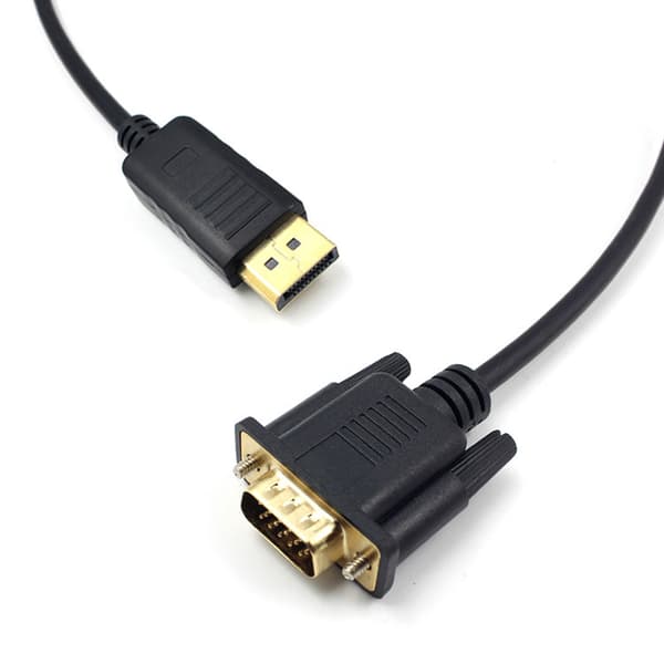 1.8M HD DP till VGA Video Adapterkabel